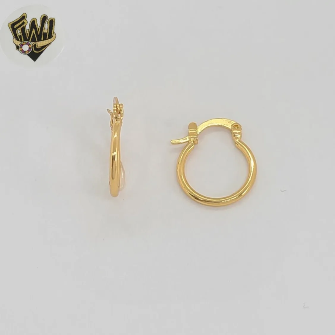 (1-2801-1) Gold Laminate - Plain Hoops - BGO