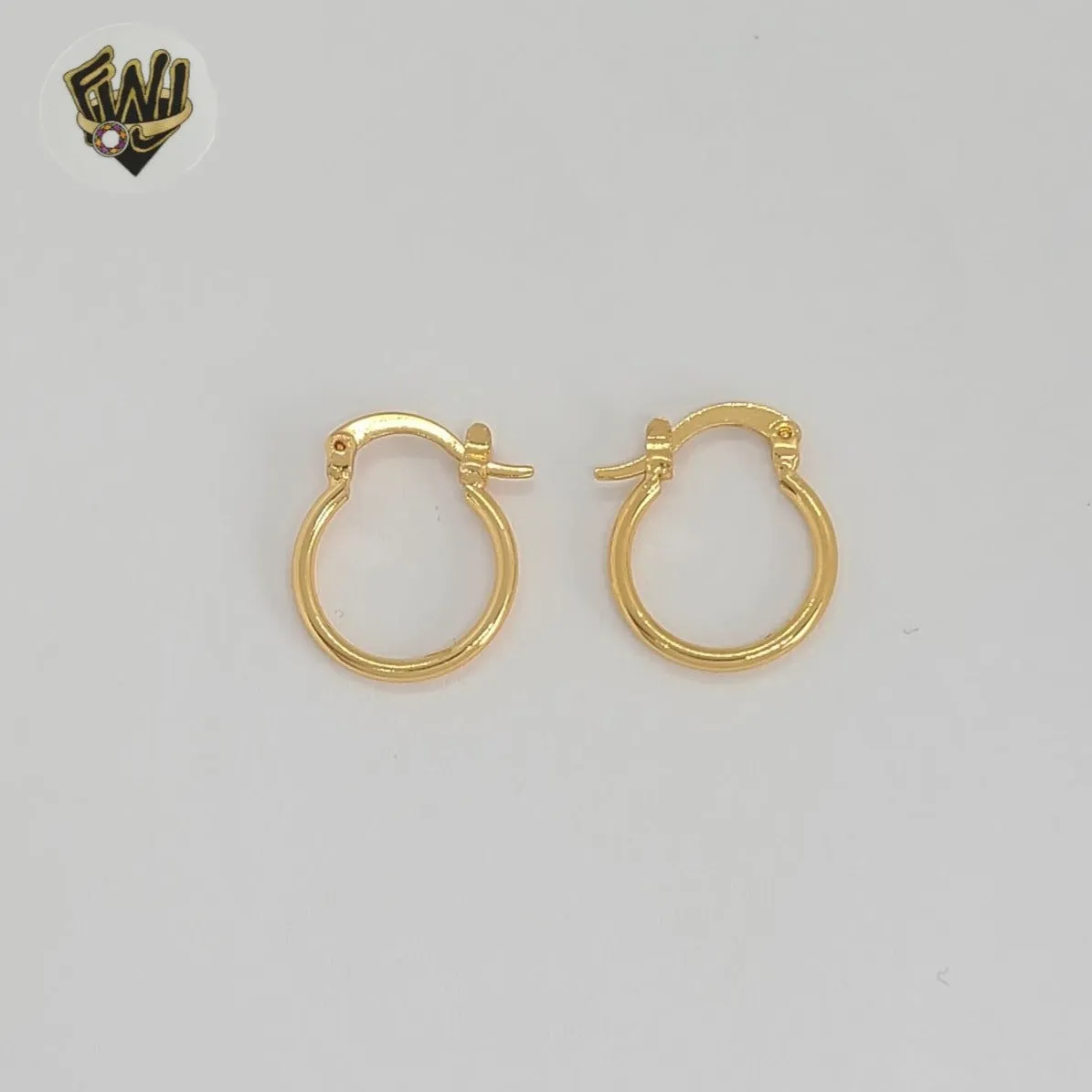 (1-2801-1) Gold Laminate - Plain Hoops - BGO