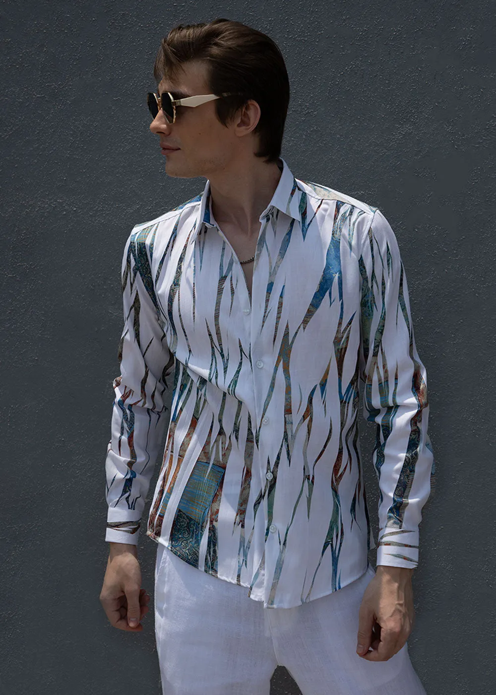 Abstract Brushstroke Shirt