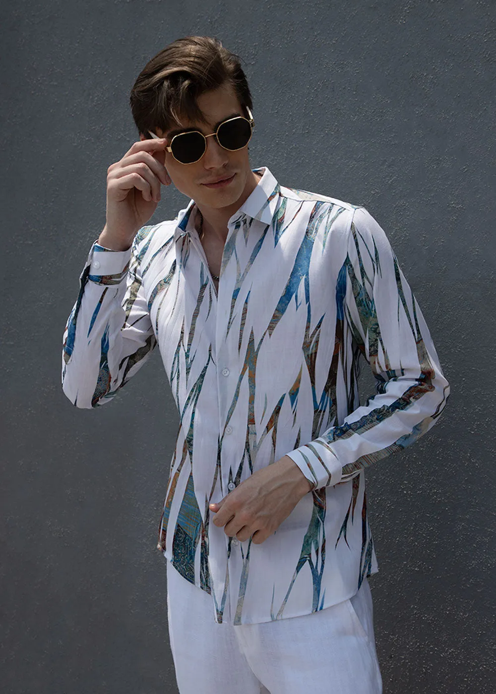 Abstract Brushstroke Shirt