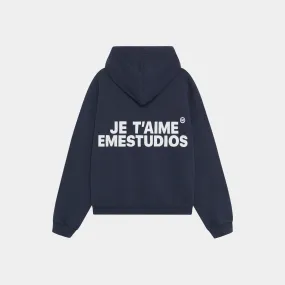 Adore Navy Oversized Hoodie