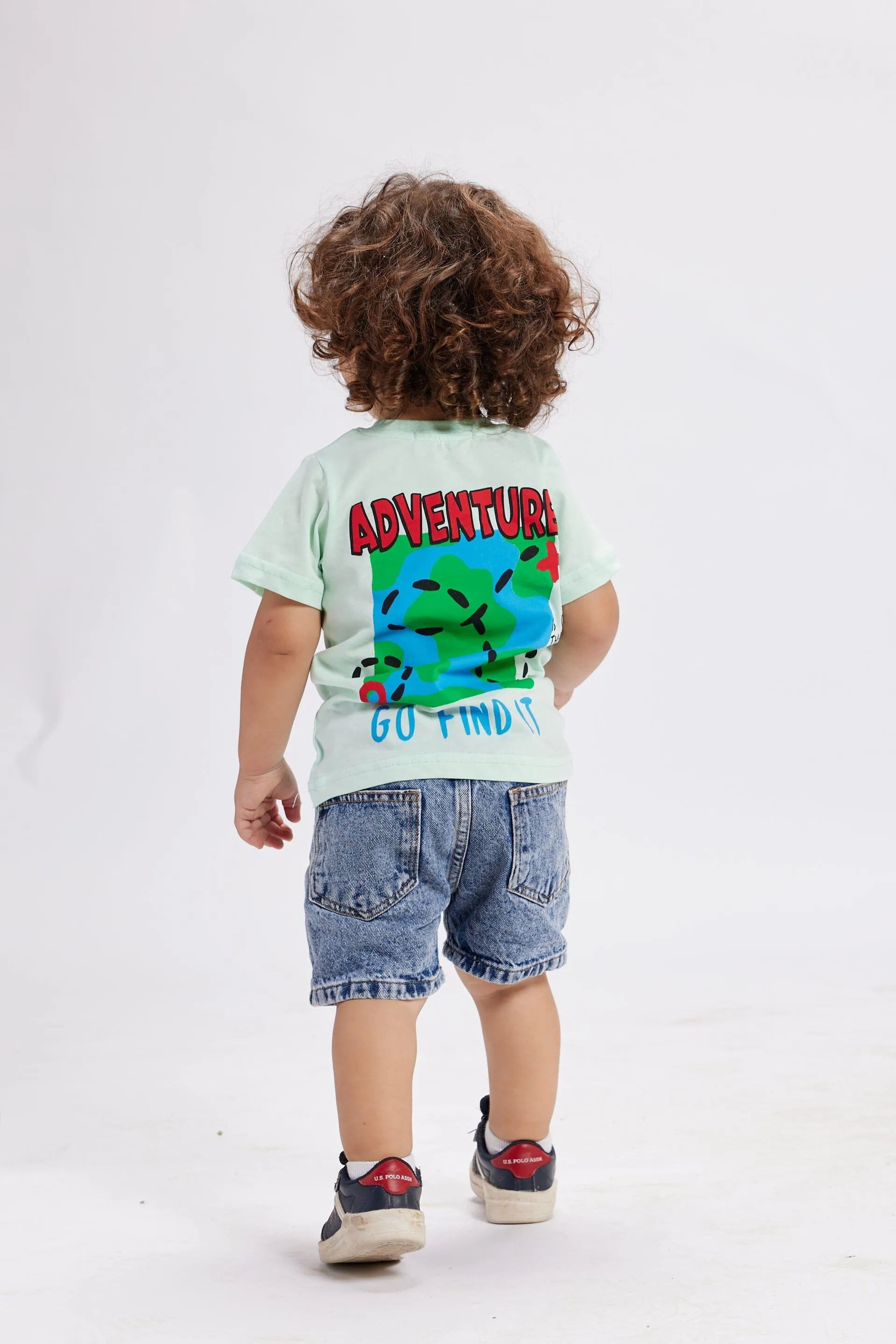 Adventure Printed Kids Tee