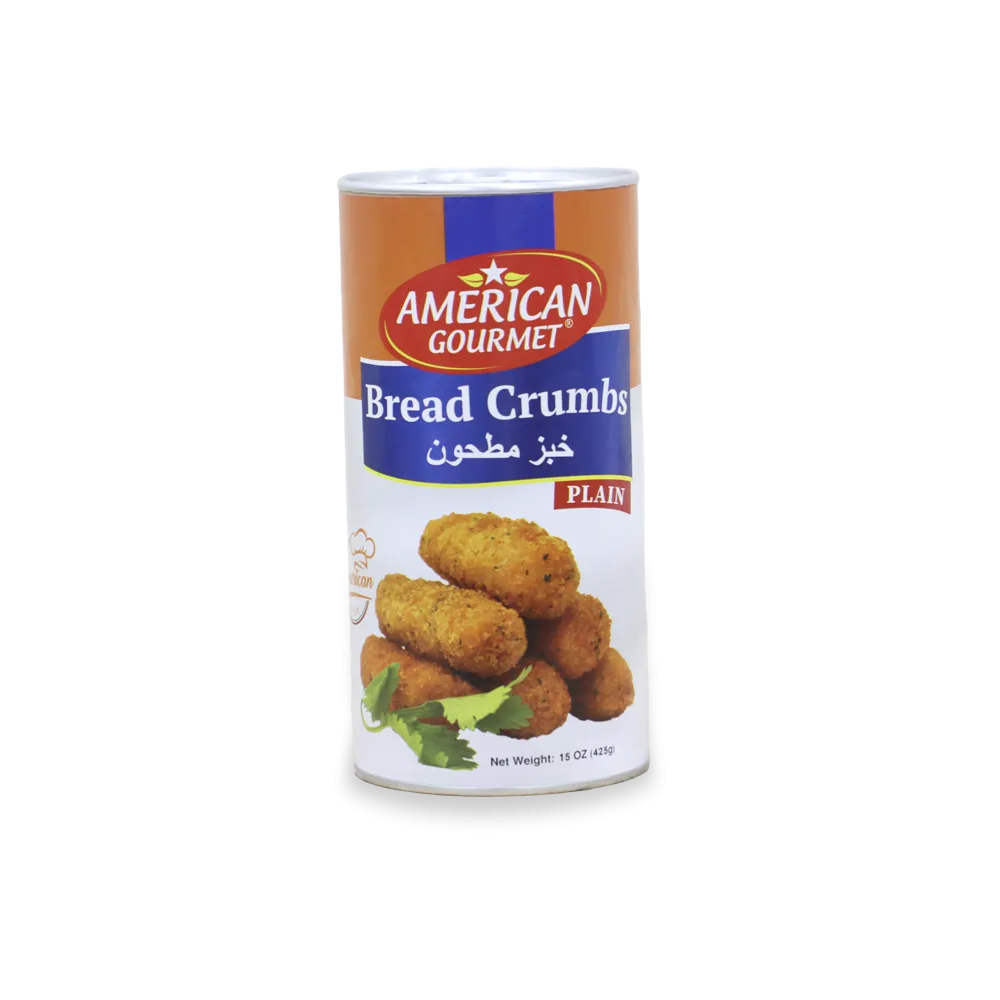 American Gourmet Bread Crumbs Plain 425g