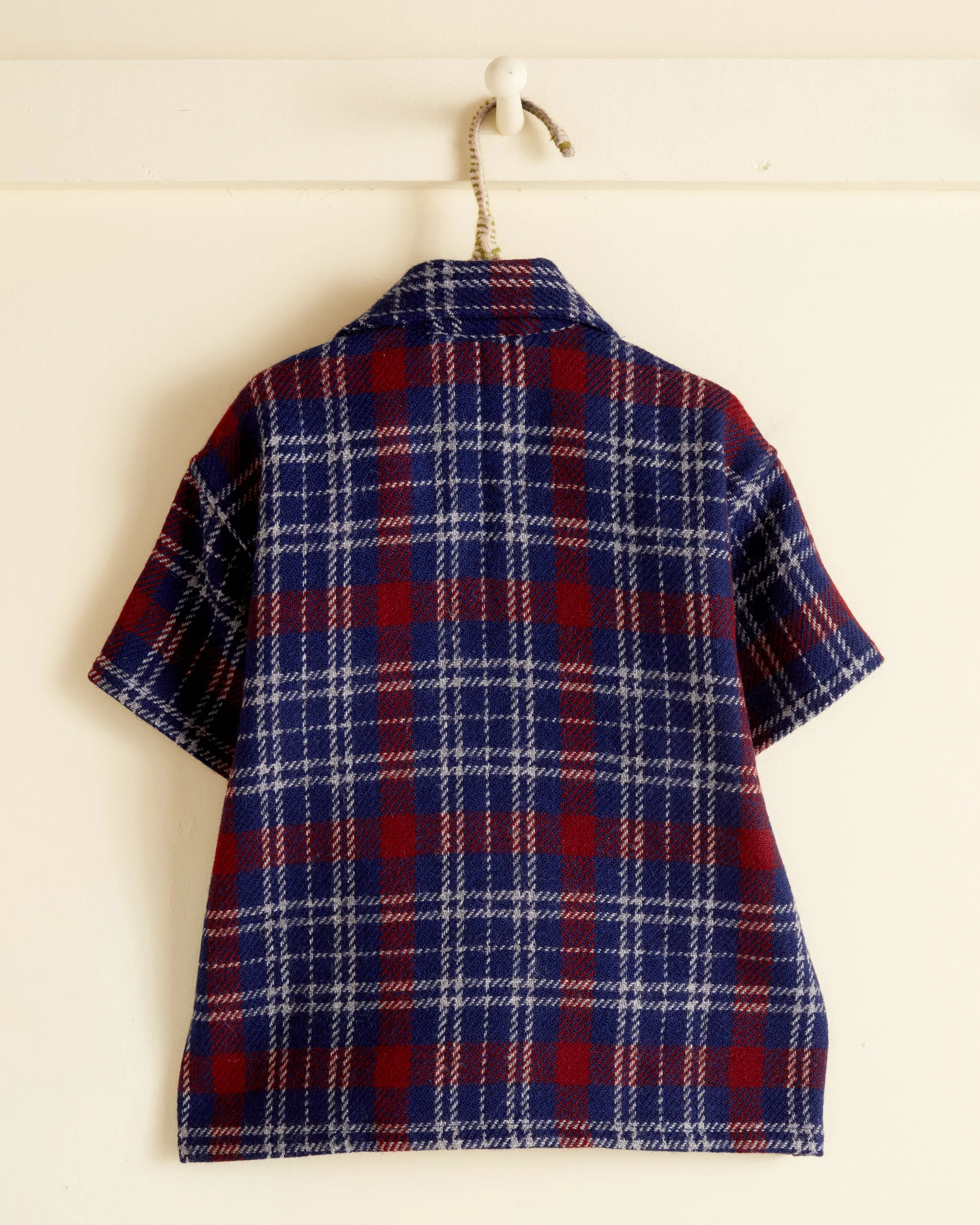 Americana Plaid Kids’ Shirt - OS