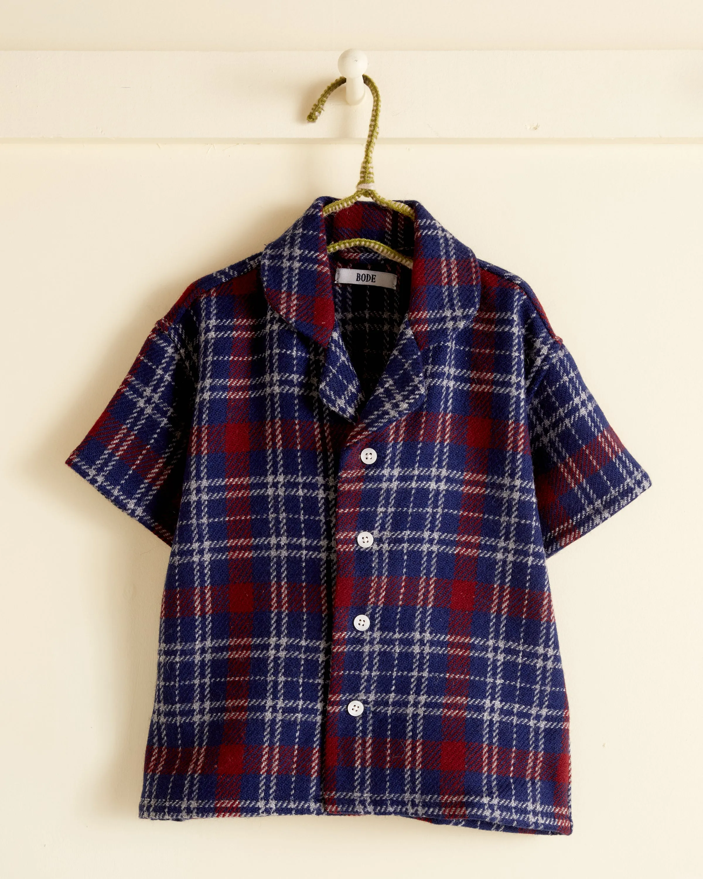 Americana Plaid Kids’ Shirt - OS