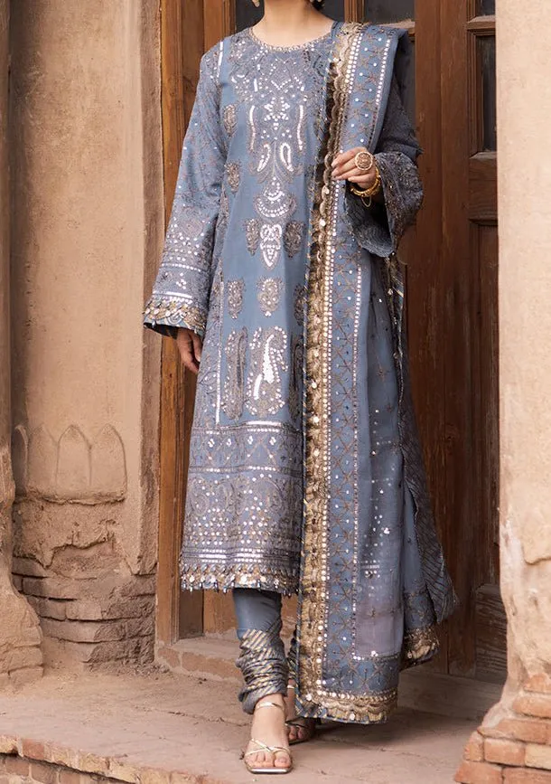 Asim Jofa Pakistani Luxury Paper Cotton Dress