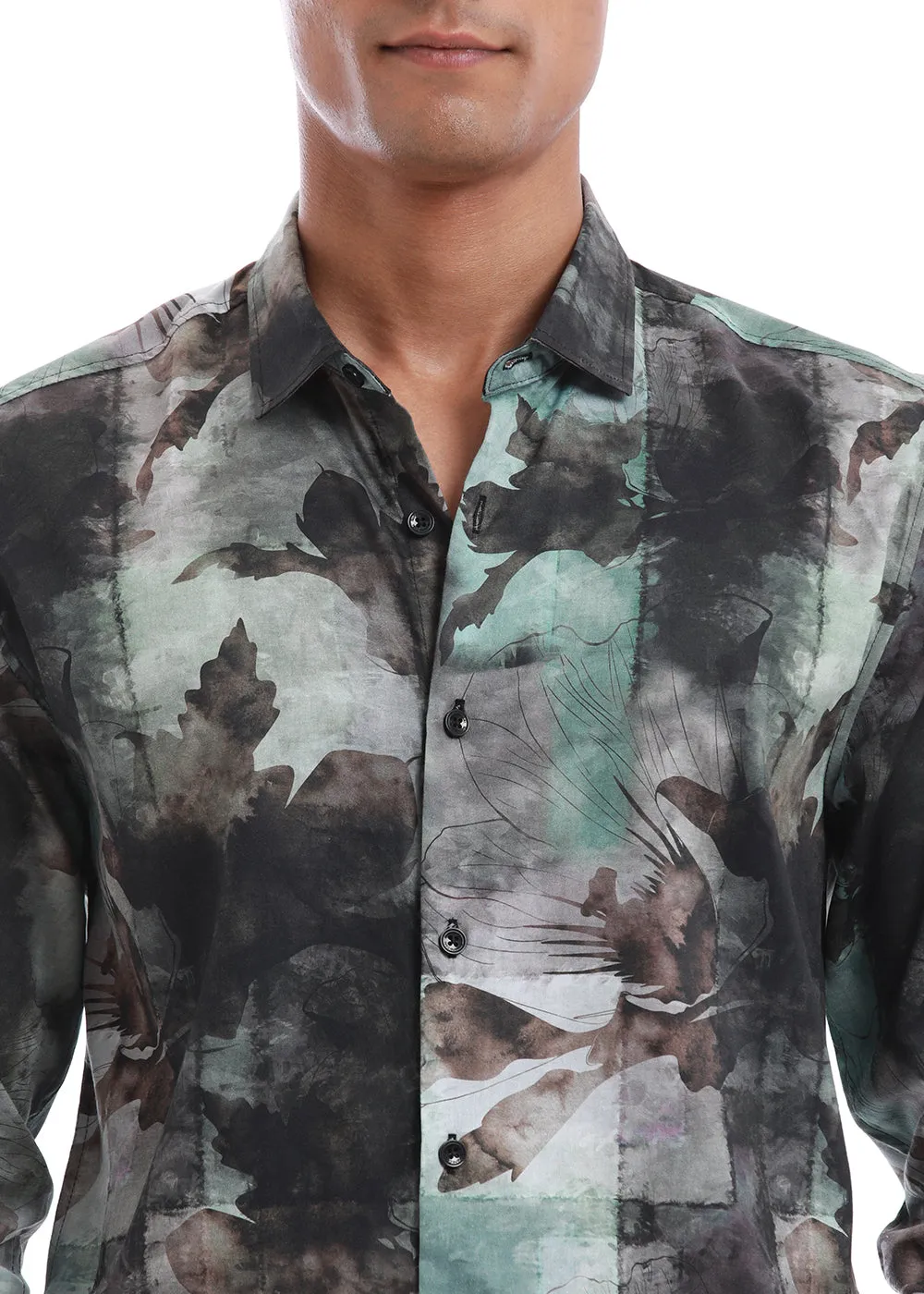 Asphalt Printed Shirt