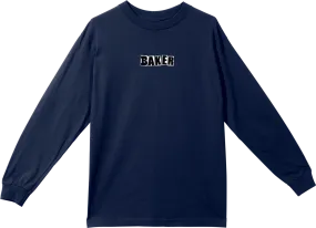 Baker Brand Logo Long sleeve - Navy