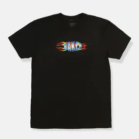 Baker Flames Tee - Black Wash