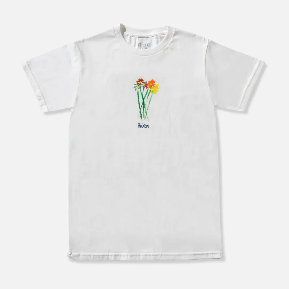 Baker Skateboards Bouquet Tee - White