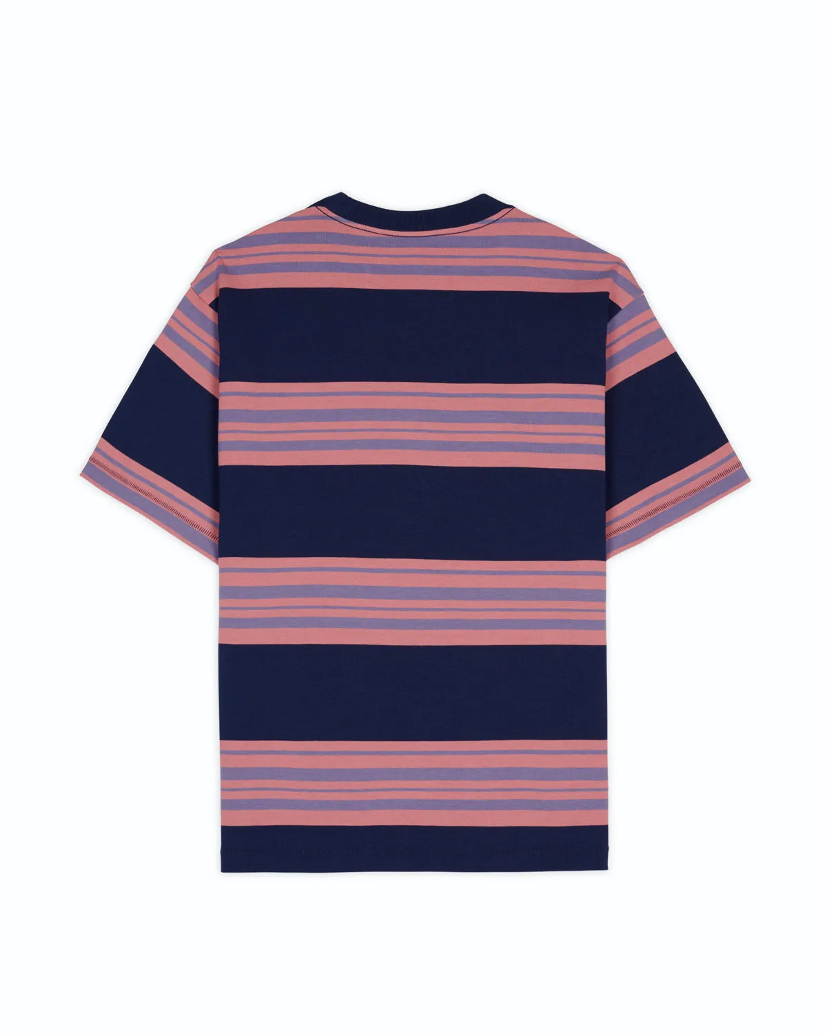 Baker Striped Pocket T-shirt - Navy