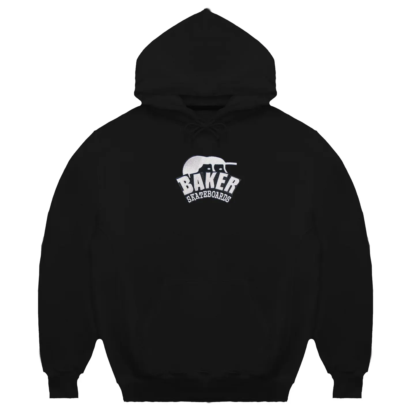 BAKER X MEHRATHON EMBROIDERED HOODIE BLACK