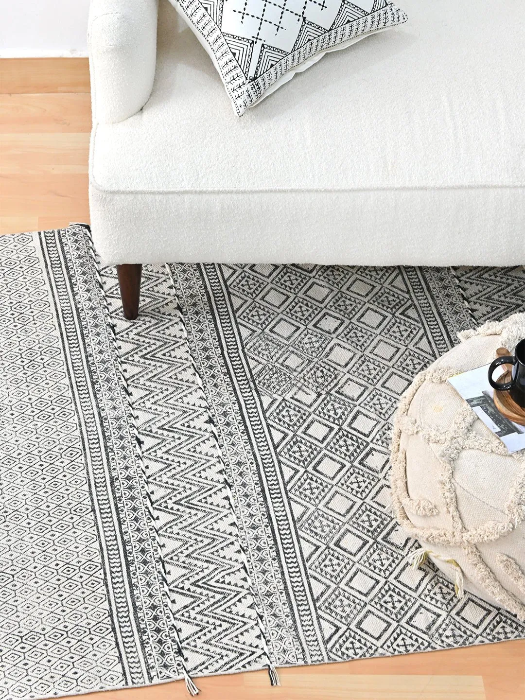 BALSAM - BLOCK PRINTED RUG