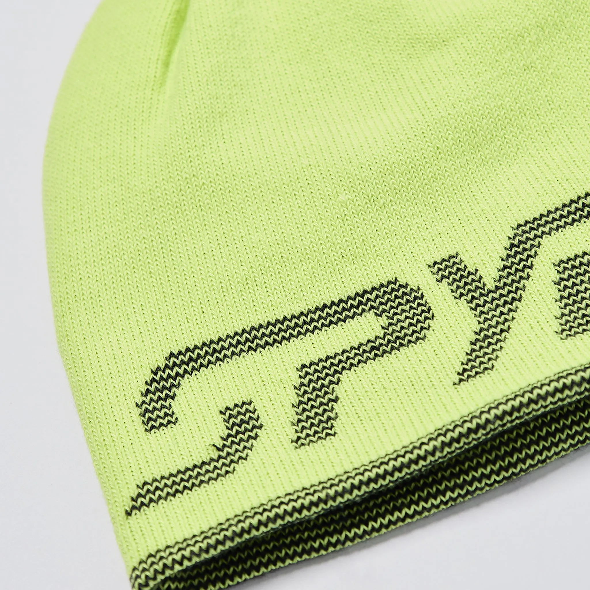 Boys Reversible Bug Beanie - Lime Ice