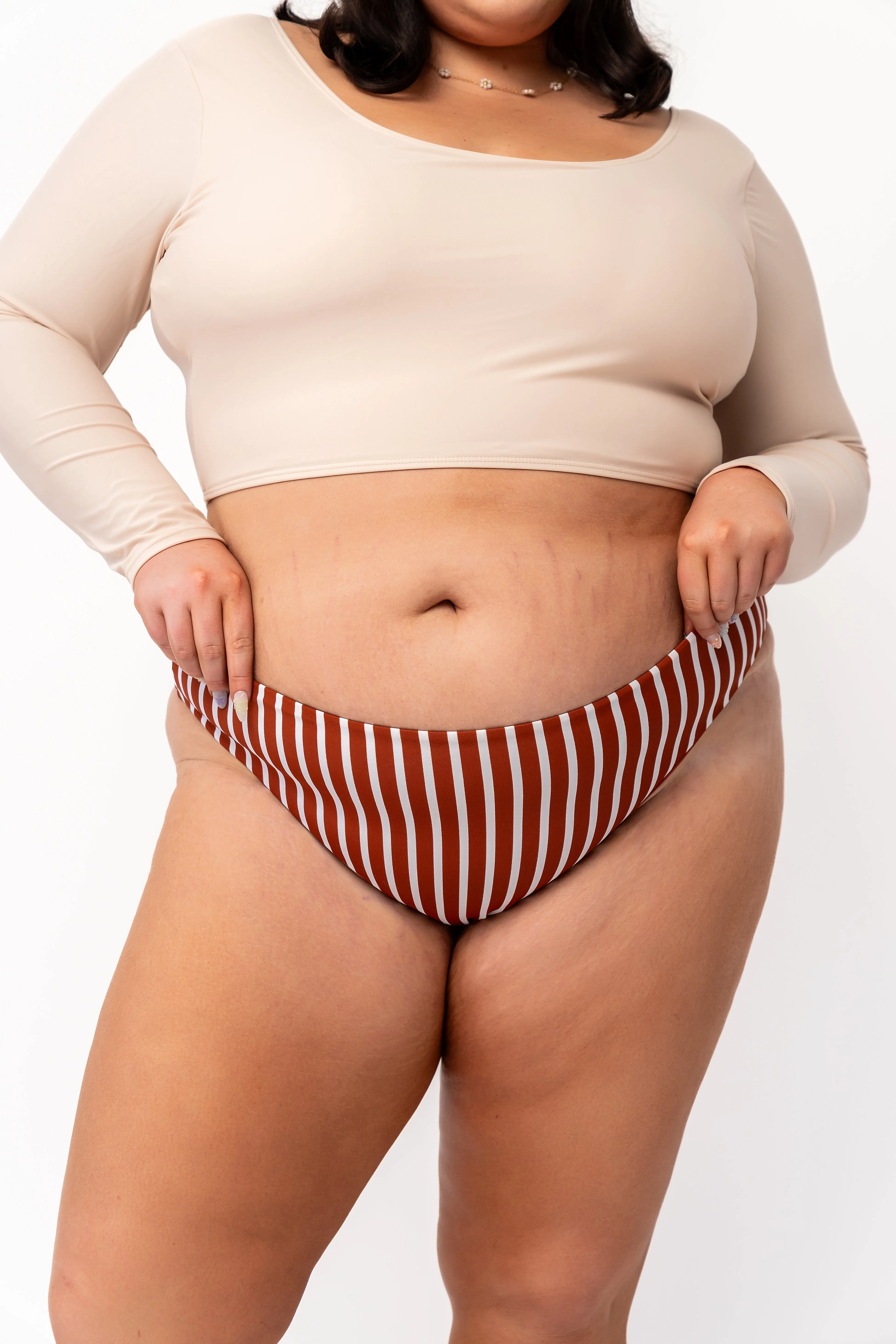 Breeze Reversible Bottoms |  Sienna & Stripes | Final Sale