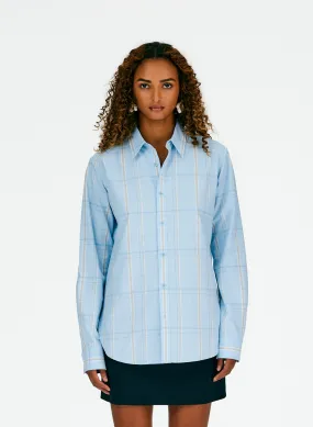 Caleb Plaid Oxford Men's Slim Shirt