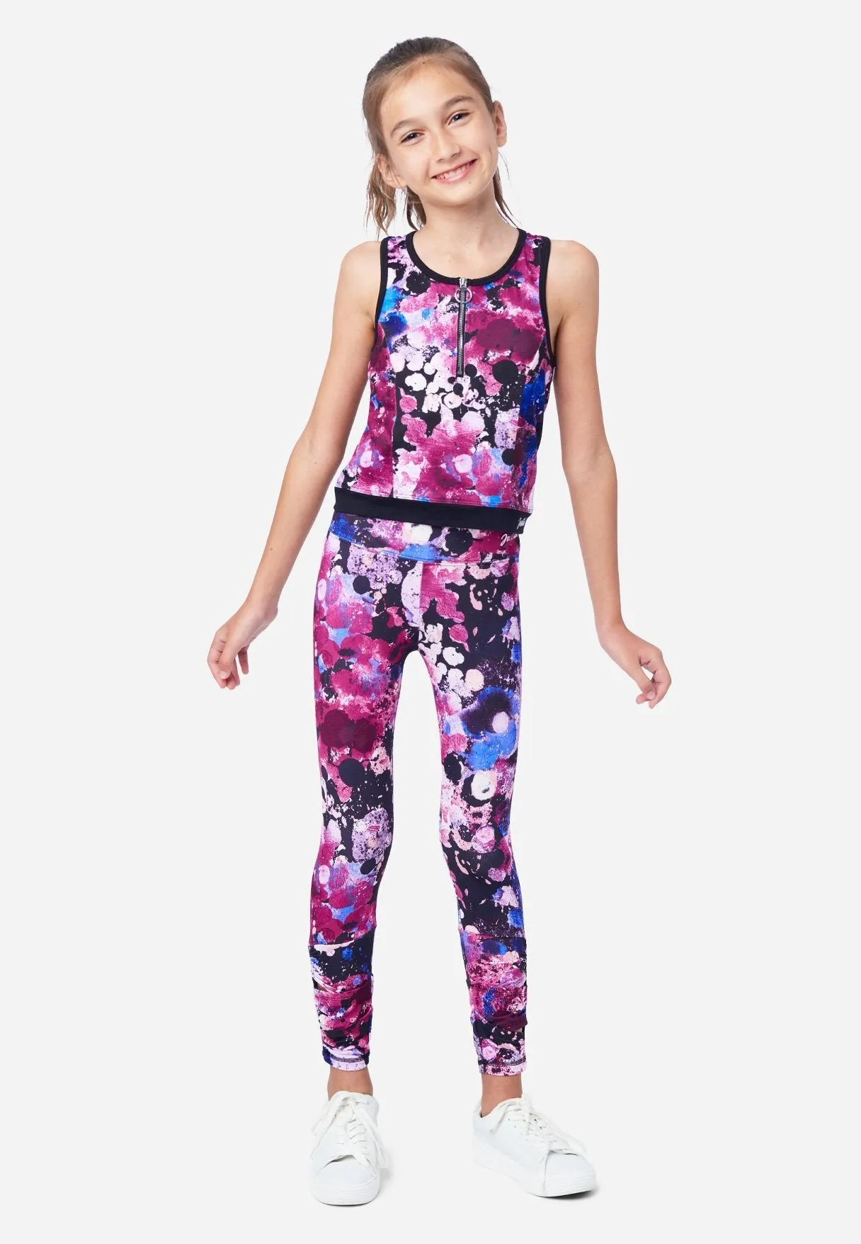 Collection X by Justice Patterned Full-Length Leggings