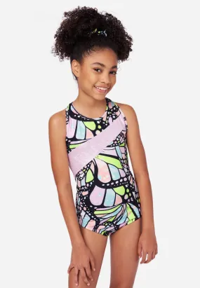 Collection X by Justice Patterned Leotard