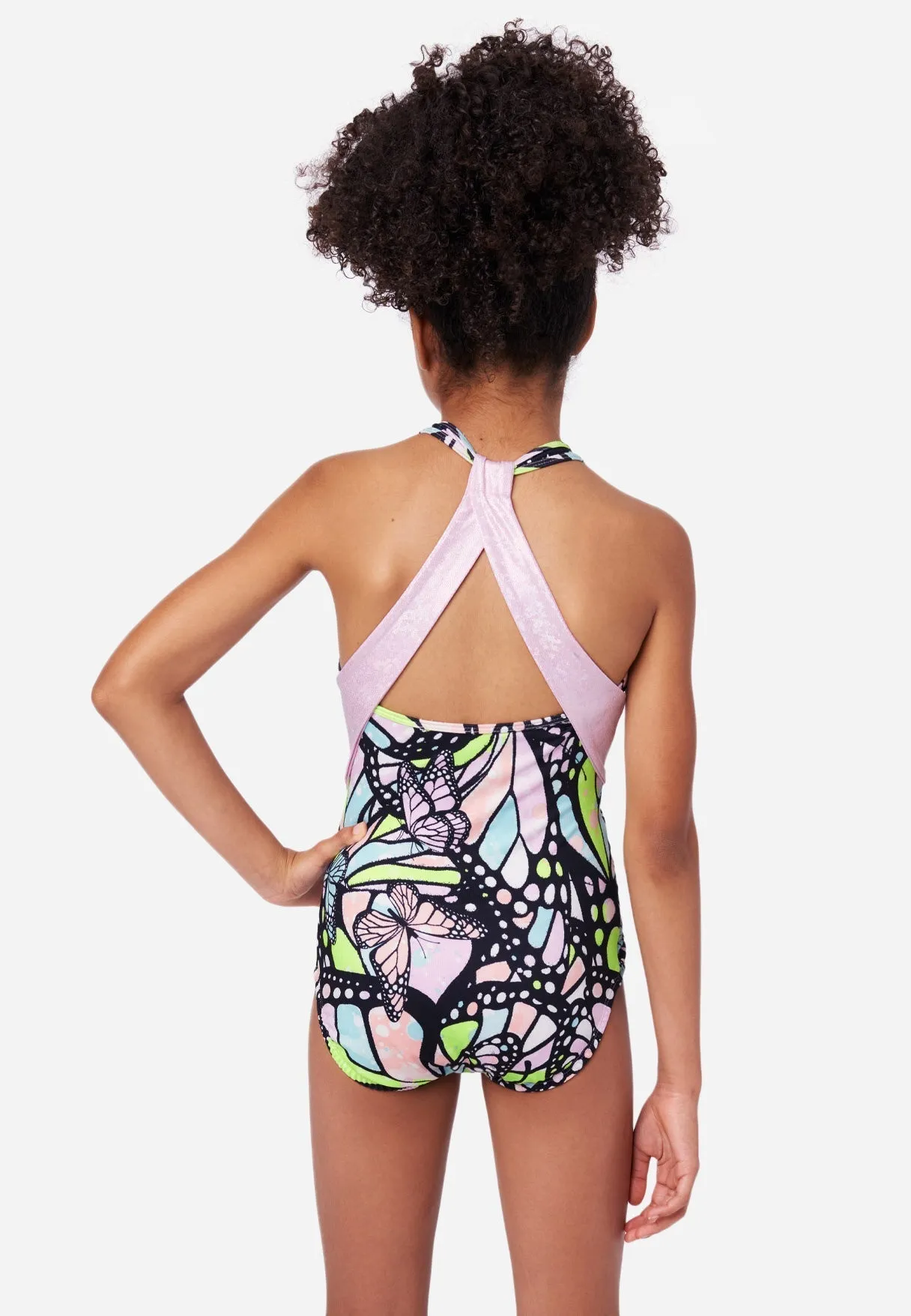 Collection X by Justice Patterned Leotard