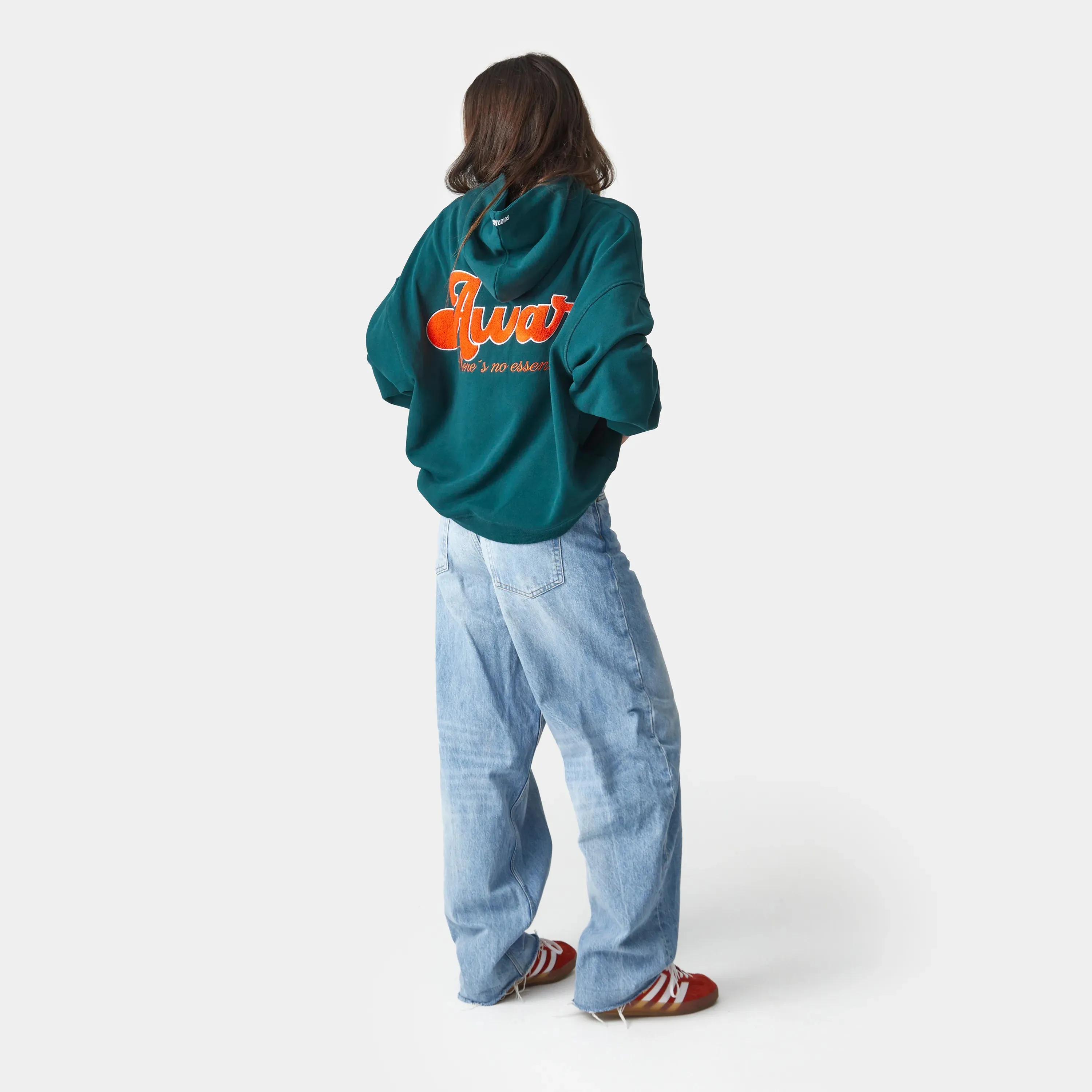 Connection Petrol Oversized Hoodie