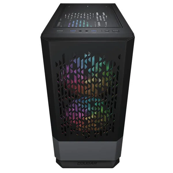 Cougar MG140 Air RGB Compact ARGB Mini Tower Case with Modern Patterned Air Vents