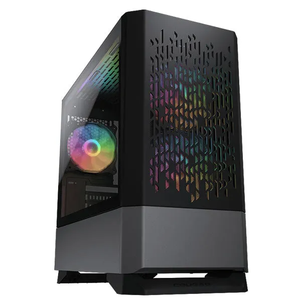 Cougar MG140 Air RGB Compact ARGB Mini Tower Case with Modern Patterned Air Vents