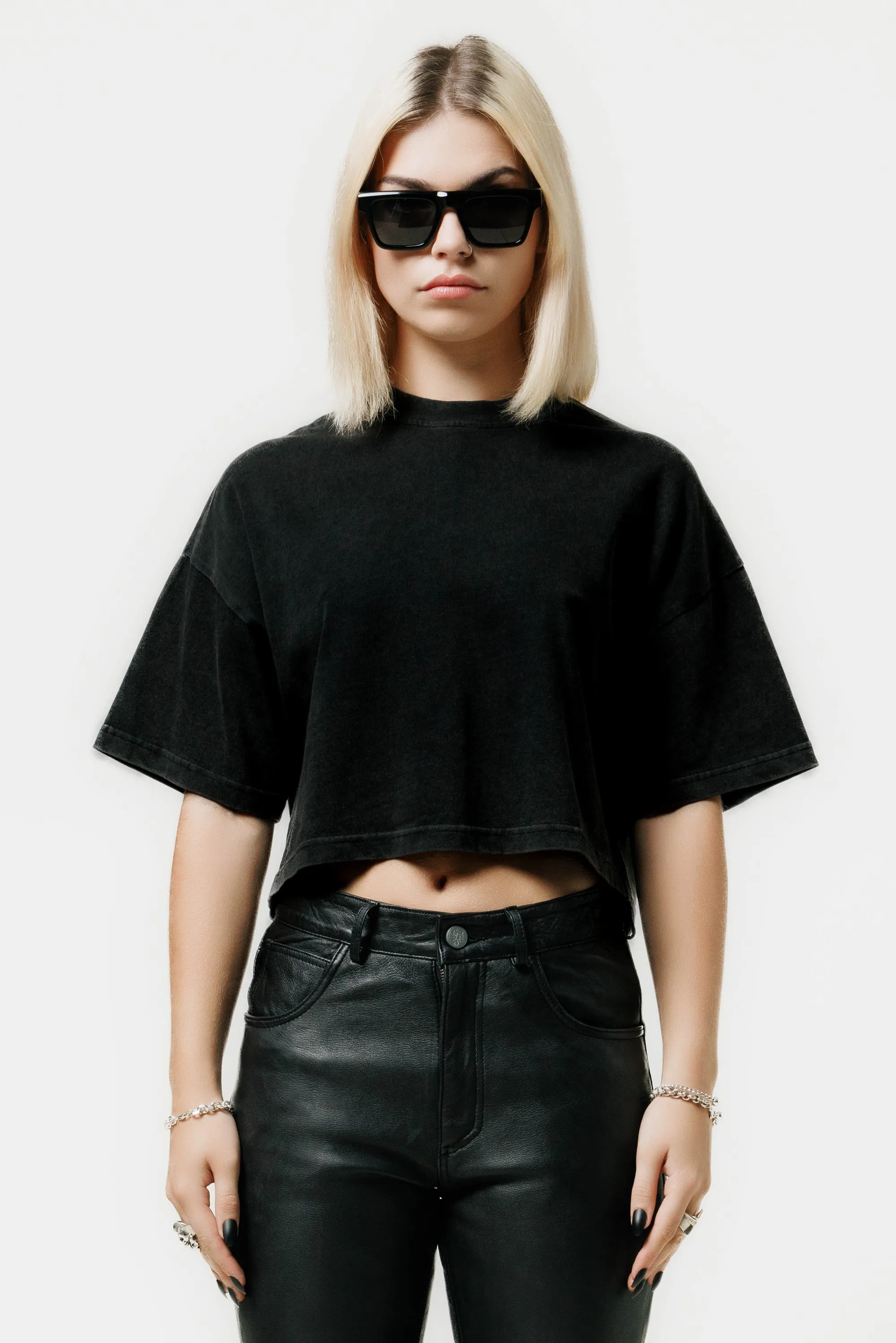 Cropped Oversized T-Shirt