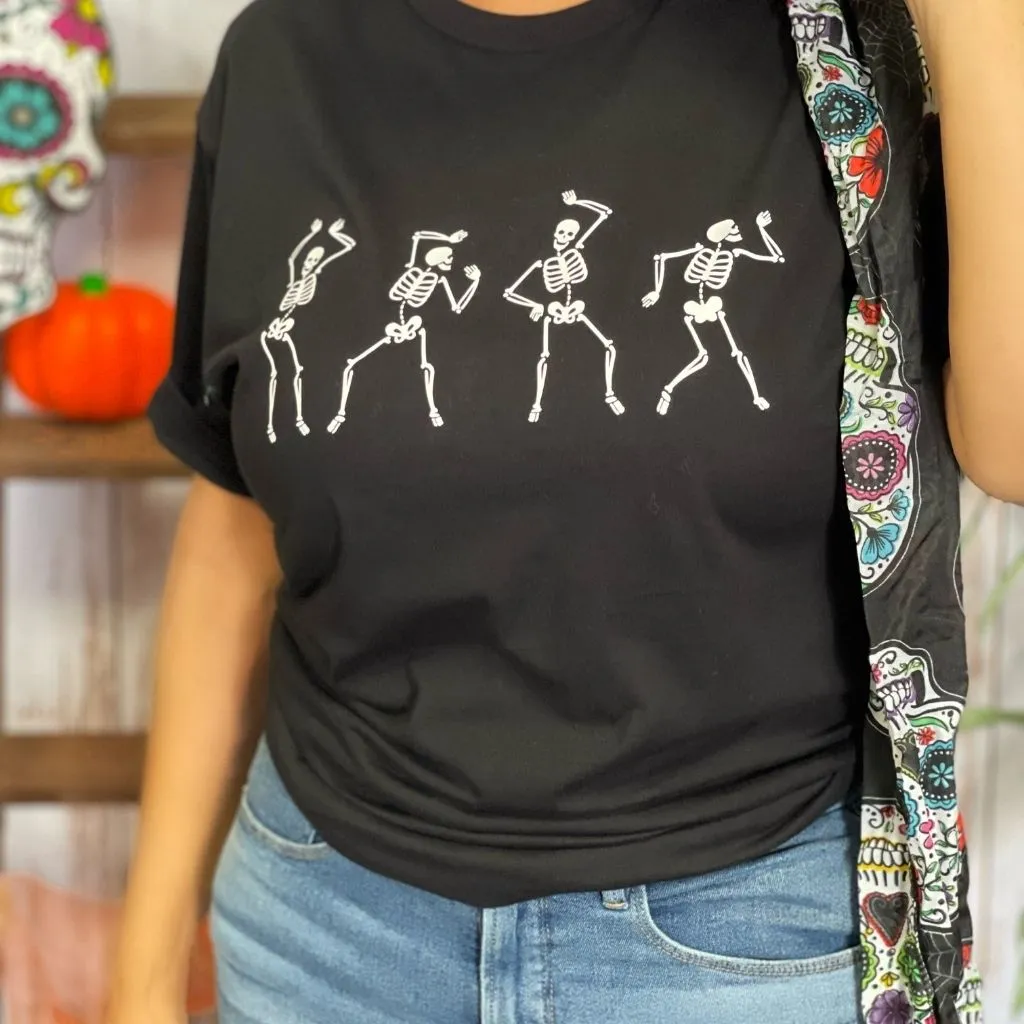 Dancing Skeleton Oversized T-shirt