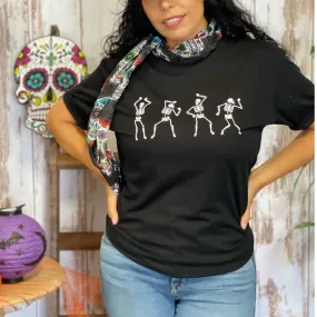 Dancing Skeleton Oversized T-shirt