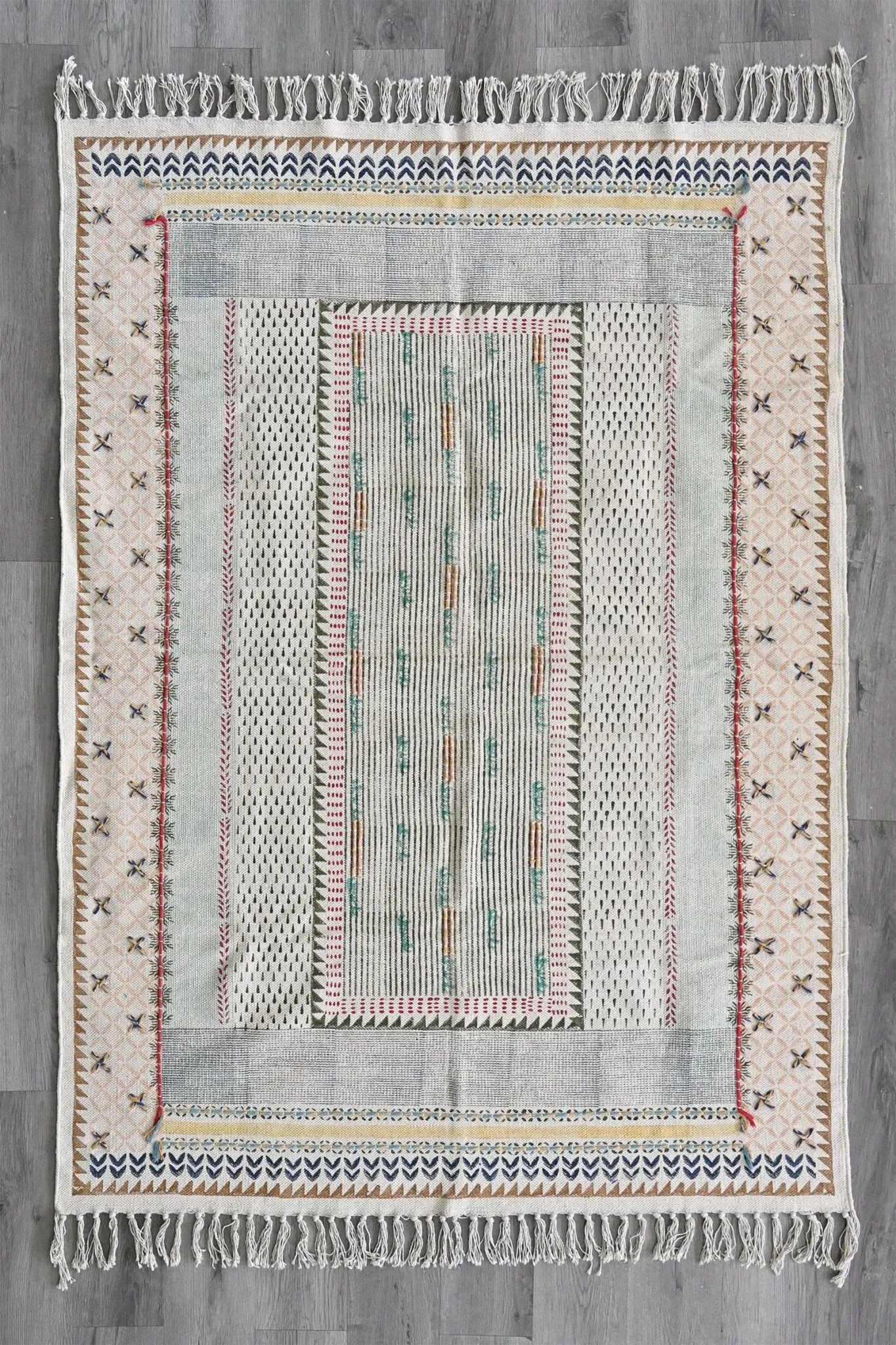 DARIBA - BLOCK PRINTED RUG