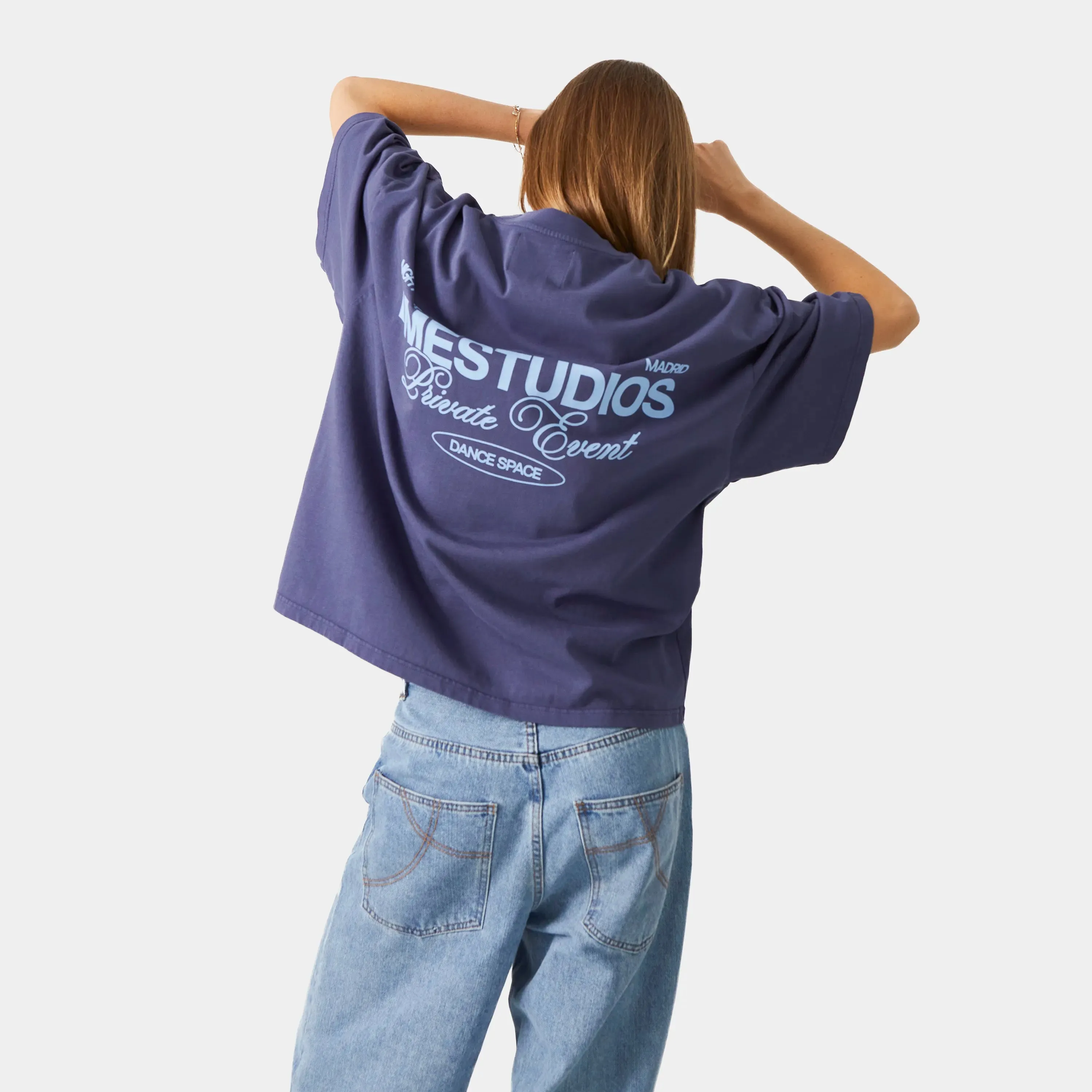 Disco Indigo Oversized tee