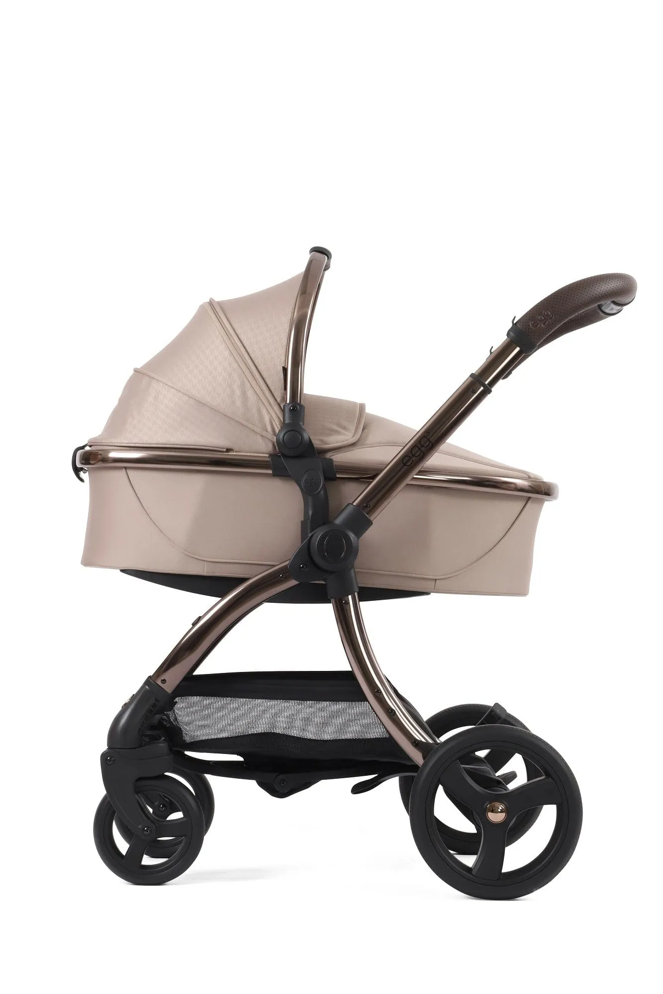 Egg 3 Luxury Shell i-Size Travel System - Houndstooth Almond