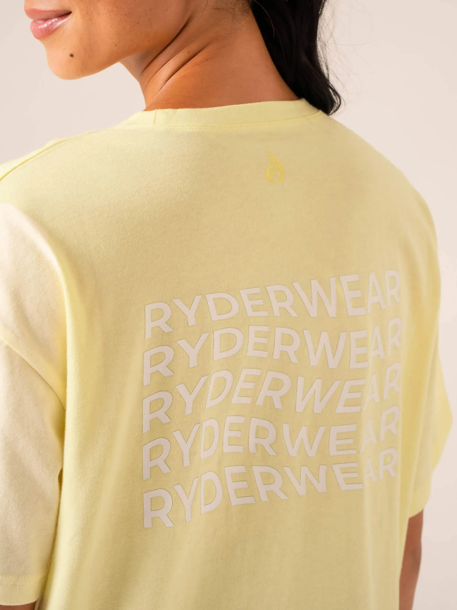 Embody Oversized T-Shirt - Lemon