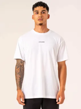 Emerge Oversized T-Shirt - White