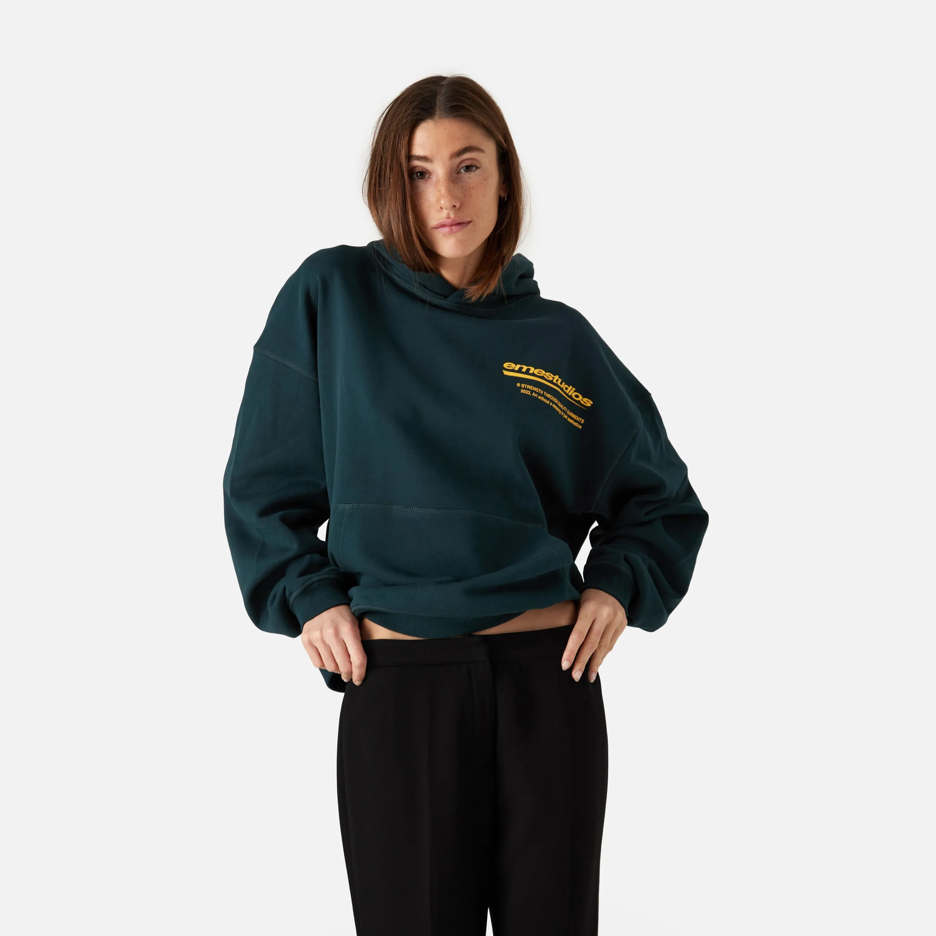 Fate Petrol Oversized Hoodie