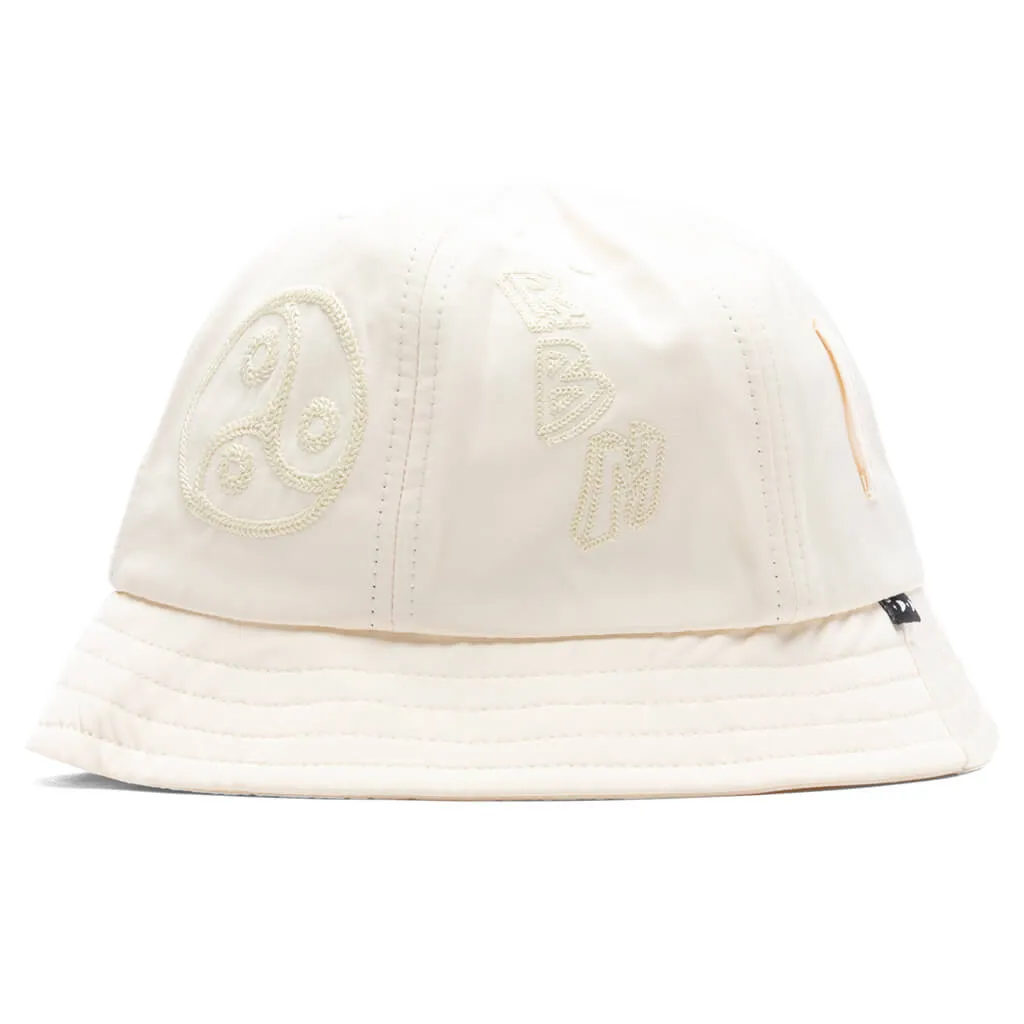 Getaway Reversible Bucket Hat - Ecru