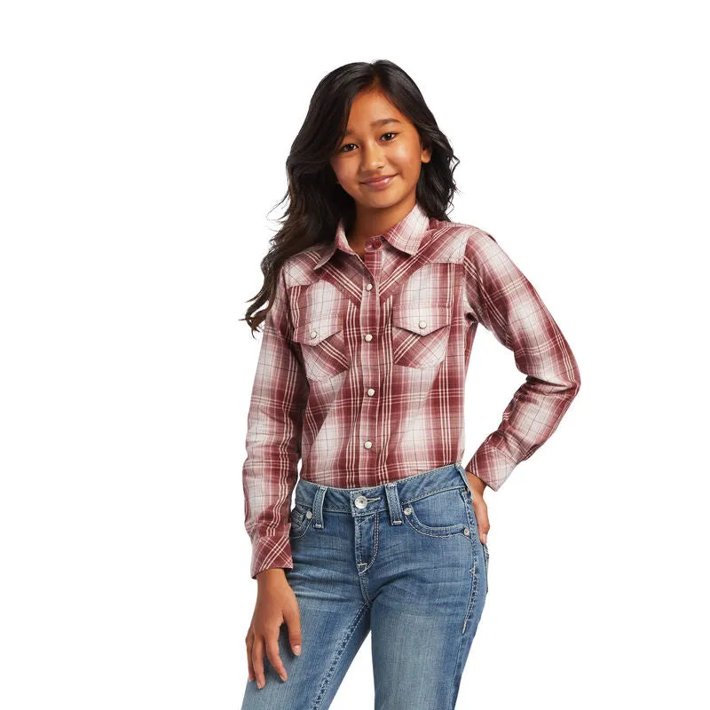 Girl's Ariat REAL Plaid Shirt