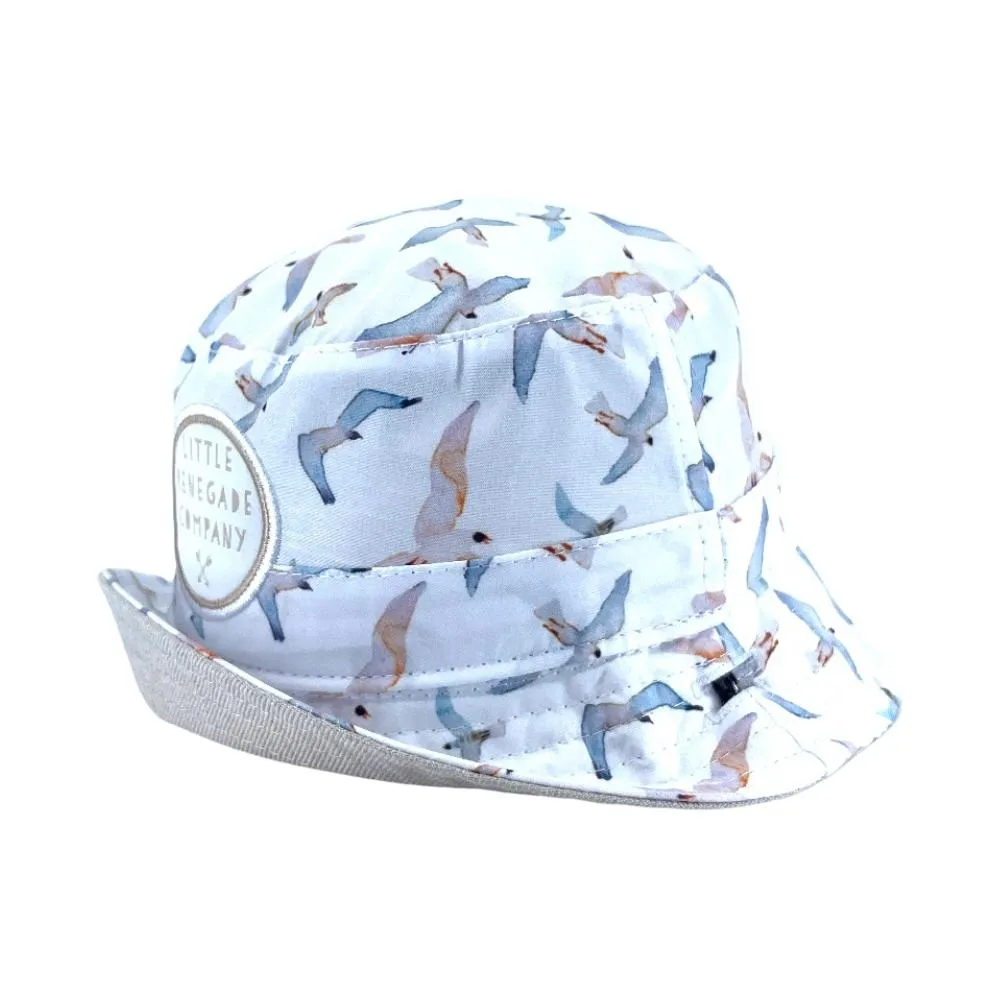 GULL REVERSIBLE BUCKET HAT - 4 Sizes