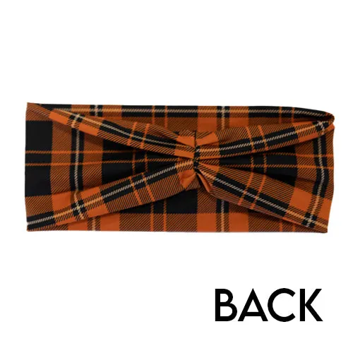 Headband - Pumpkin Patch Plaid