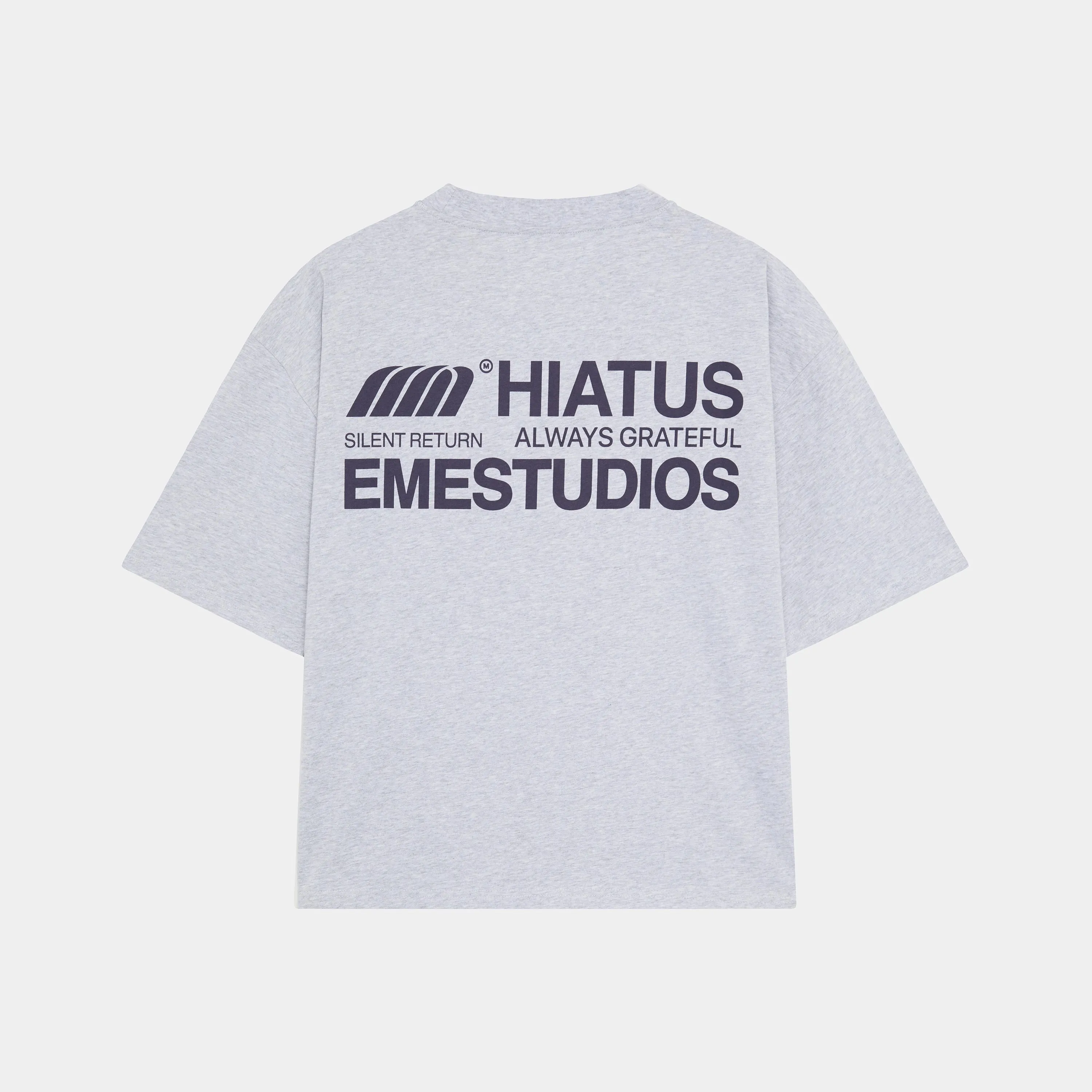 Hiatus Heather Grey Oversized Tee