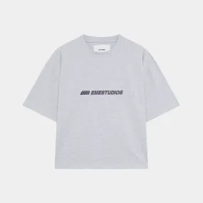 Hiatus Heather Grey Oversized Tee