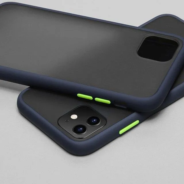 iPhone 12 Pro Luxury Shockproof Matte Finish Case