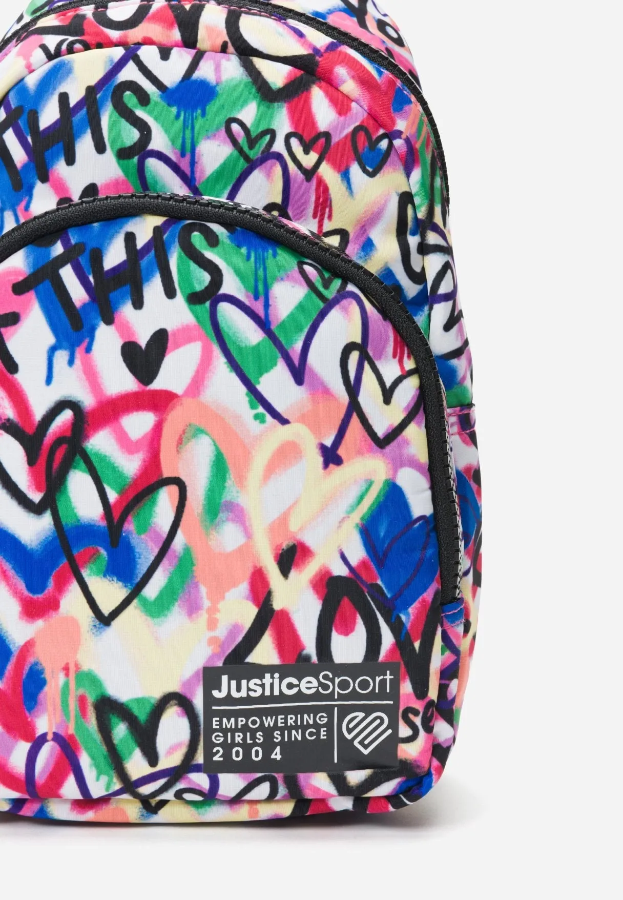 J Sport Patterned Mini Sling Backpack