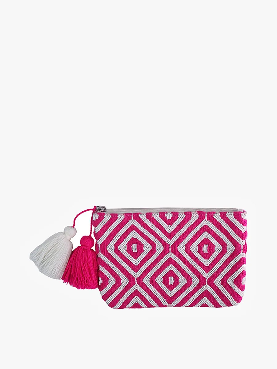 Josephina Printed Cotton Pouch