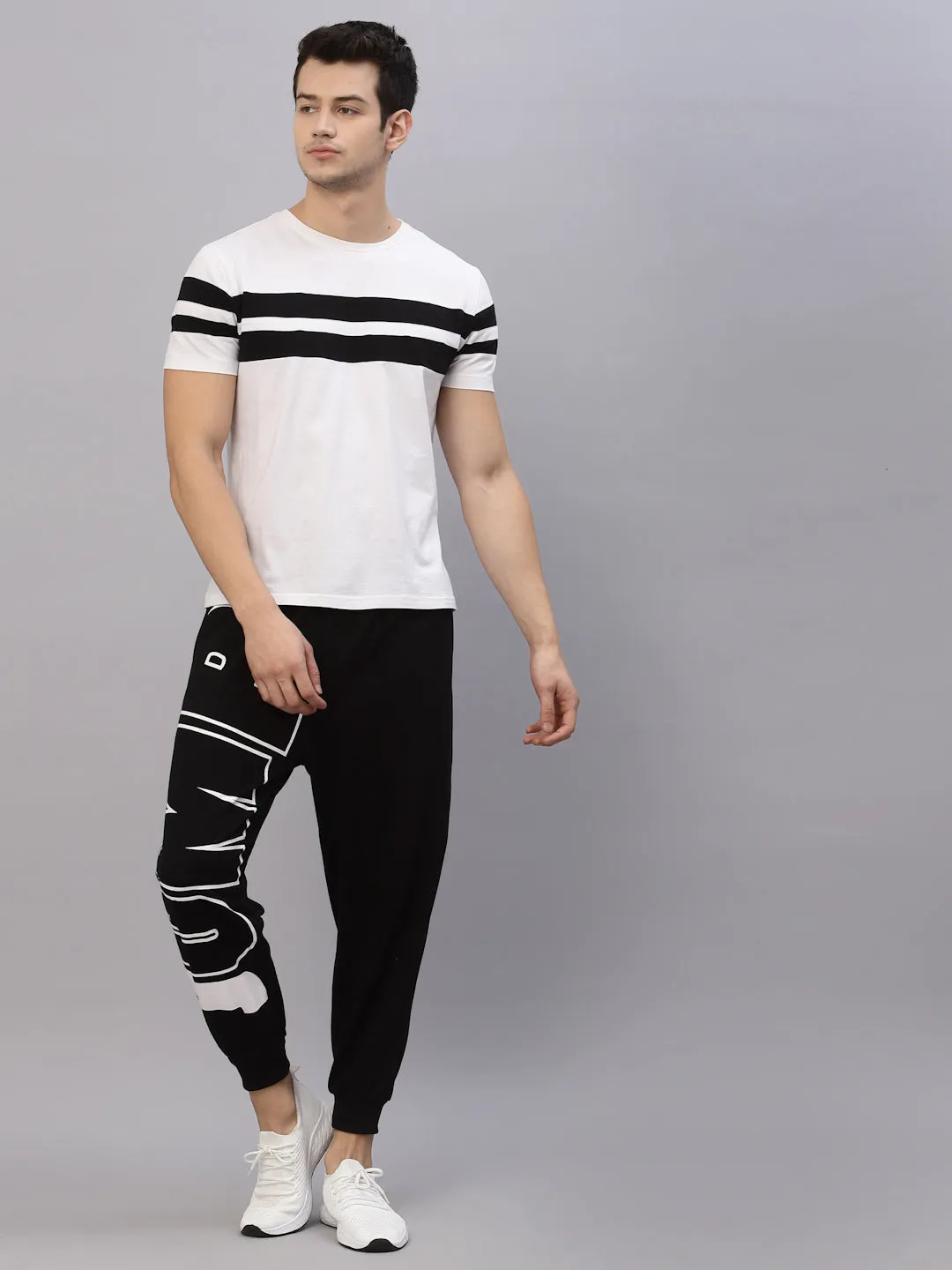 JUMP Printed Terry Jogger