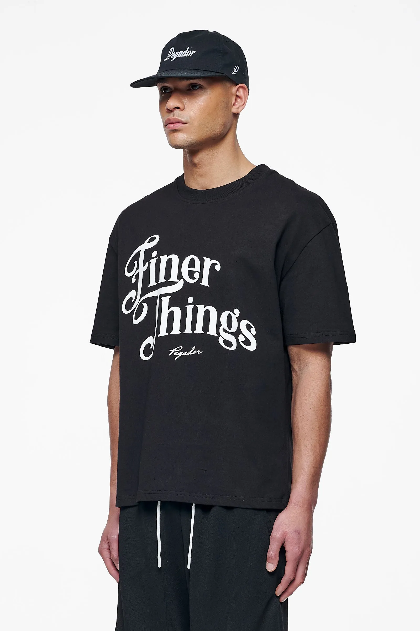 Kirk Oversized Tee Black