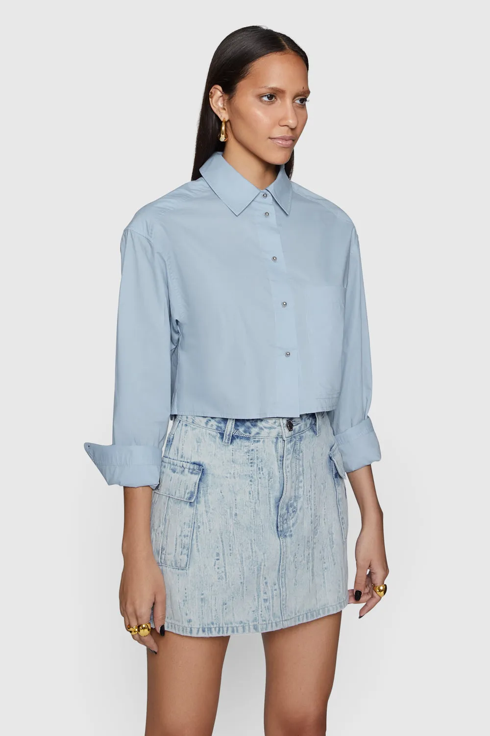 Layne Cropped Shirt