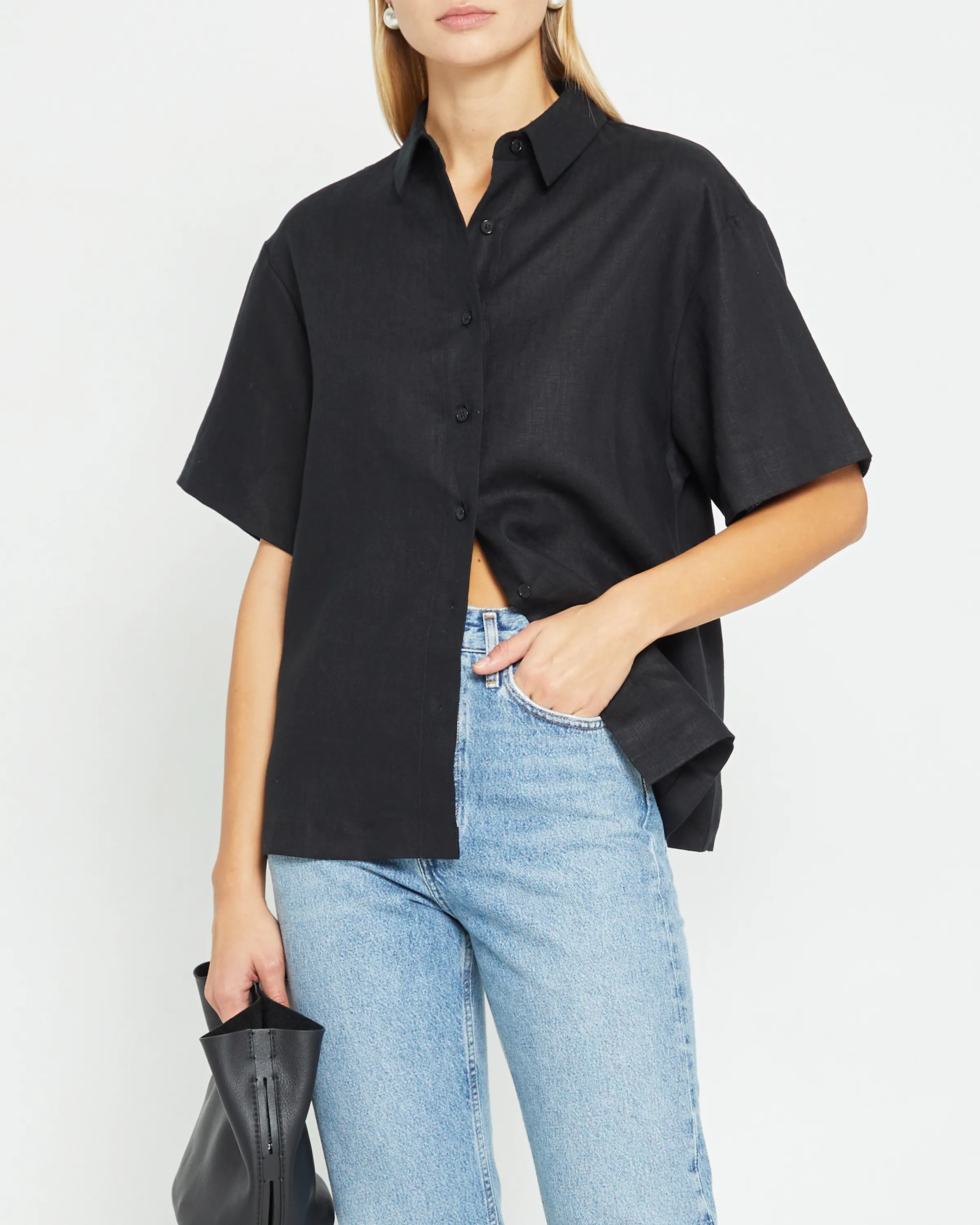 Lea Oversized Linen Shirt