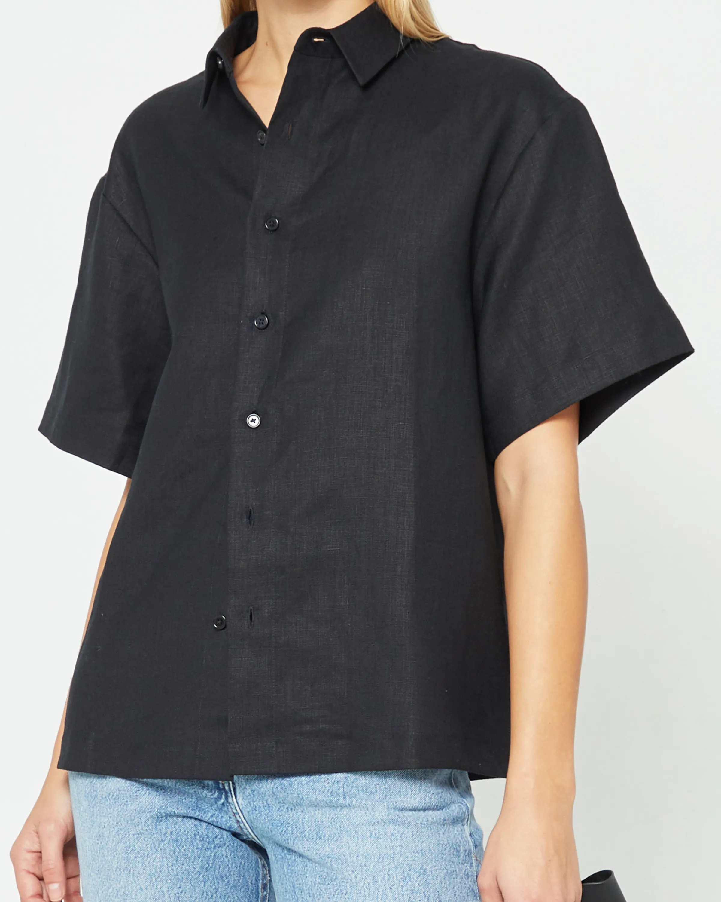 Lea Oversized Linen Shirt