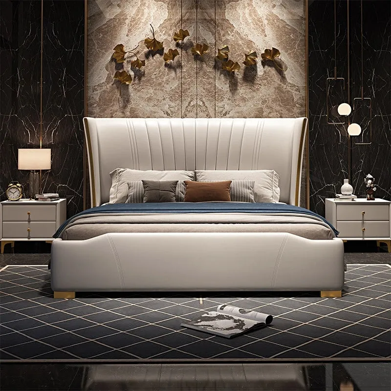 Lexis Pro Luxury Upholstered Bed In Leatherette